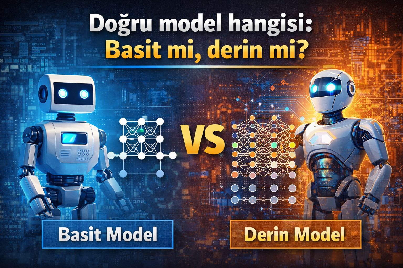 Doğru model hangisi: Basit mi, derin mi?